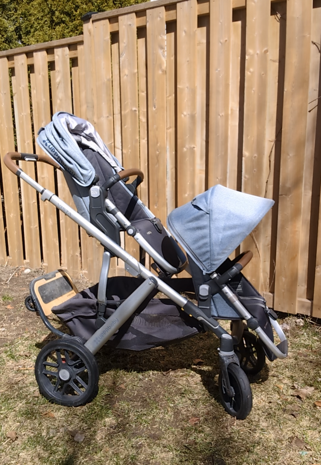 How to Convert an UPPAbaby Vista into a Double Stroller